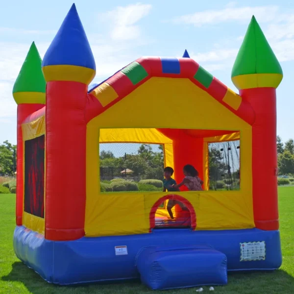 Hero Kiddo Castle Commercial Grade Bounce House with Blower for Kids and Adults